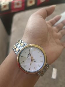 HMT Silver Snake Chain Watch
