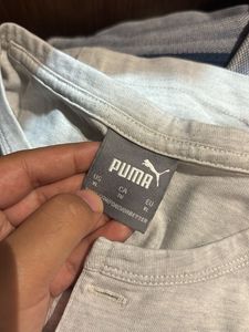 Puma Long Sleeve Henley Shirt