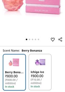 Miniso Sweet Bliss Berry Bonanza Perfume