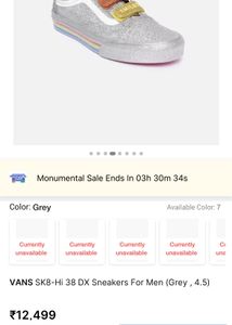 New Rainbow Vans Old Skool