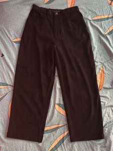 Wide Leg Black Pants