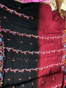Black Zardosi Saree