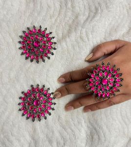 Unanti Earring Pair with Ring