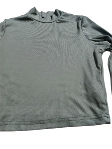 SHEIN Grey Turtleneck Cropped Top S/M Excellent