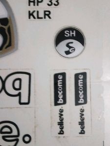 Bat Sticker SG Very Good Quality Not 3D