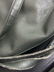 Olive Green Colour Branded Handbag