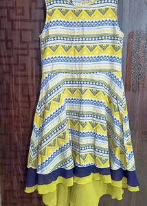 Yellow Floral Midi