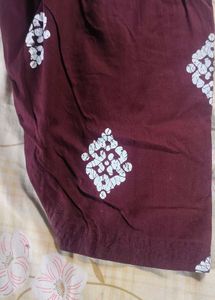 Stylish Printed Cotton Kurta
