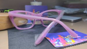 Stylish Purple Cat-Eye Glasses