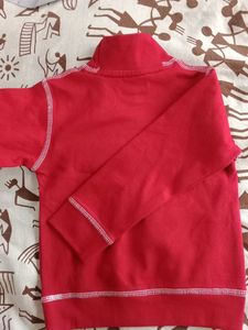 Red Casual T-Shirt