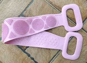 Combo set of  Silicone Scalp Massager &amp; back scrub