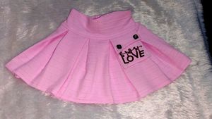 Cute Pink Top and Skirt Set