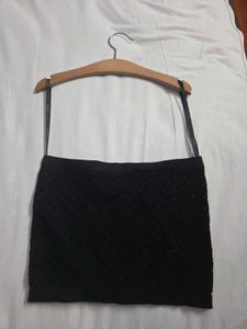 Forever 21 Black Bandeau Top ( S)