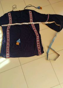 Boho Embroidered Tunic Top