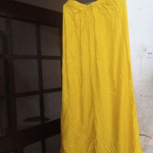 Yellow Palazzo Pants