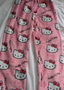 Pink Hello Kitty Fleece Pajama Pants