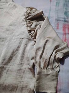 Embellished Beige shirt