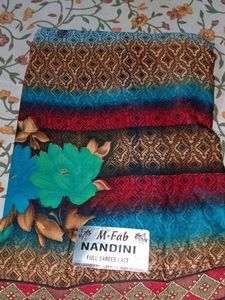 M-Fab Nandini Floral Print Saree