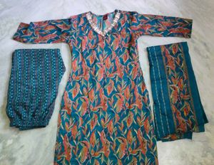 Complete suit set with Dupatta