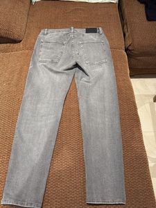 ZARA Grey Denim Jeans Slim Fit - 30 inches