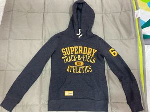 SUPERDRYT&amp;F Typographic Print Hoodie