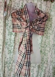 Aunthetic Burberry Scarf - Classic Style
