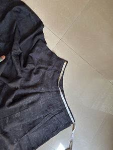 Stylish Leaf Print Ethnic Skirt