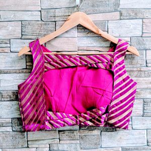 Stunning Pink Striped Blouse