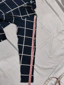 Checkered Long Sleeve T-Shirt