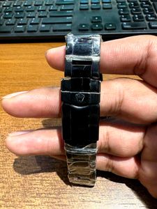 Elegant Black Rolex Watch