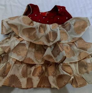 Elegant Baby Girl's Tiered Party Dress