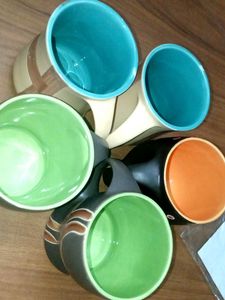 Set of 2 Ceramic Mugs