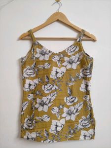 Floral Shirt Kurti Top