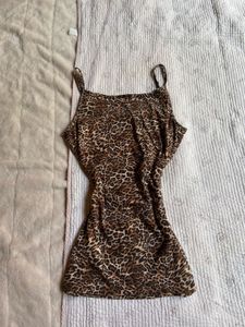Leopard Print Camisole Top