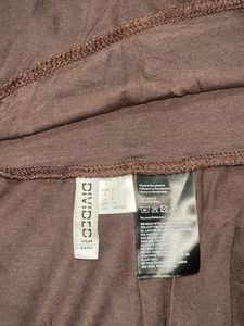 Brown Skater Skirt