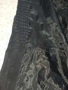 Black Embellished Kurta Set