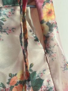 organza floweral skirt or lenga