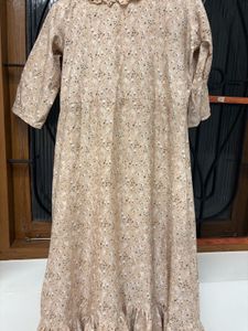 Dress Chic Floral Print Midi