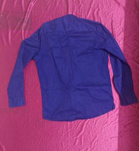 Men's dark Purple Long Sleeve Shirt