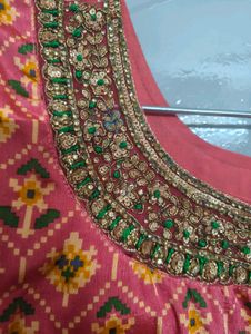 Elegant Pink Printed Kurta Set