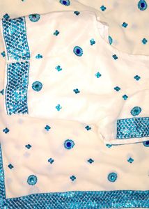 Elegant Embellished Saree