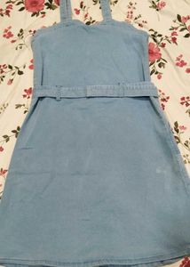 PRICE DROP 🔥Denim Pinafore Dress