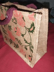 Hande made jute bag