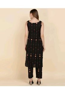 RAKHI SALE S size Black Kurta Set