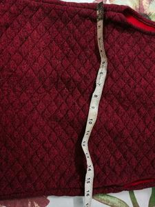 Red Quilted Vest