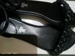 Chic Black Braided Flat Sandals