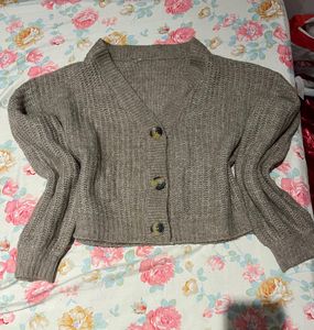 V-Neck Knit Cardigan SIZE-M FREE DELIVERY