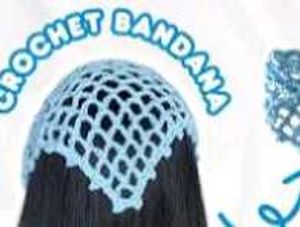 crochet handmade bandana