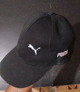 PUMA Black Adjustable Hat