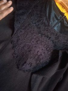 Girls Black Party Dress